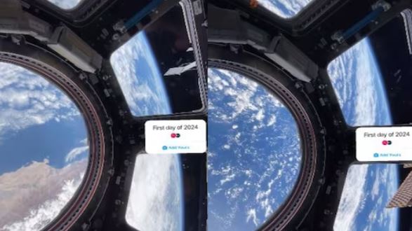 Photo of अंतर‍िक्ष से देख‍िए धरती का अद्भुत नजारा, नीले सागर की तरह आई नजर!