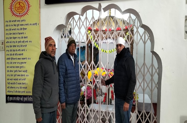 Photo of जालंधर में चोरों ने श्री गुरु रविदास भवन में बोला धावा