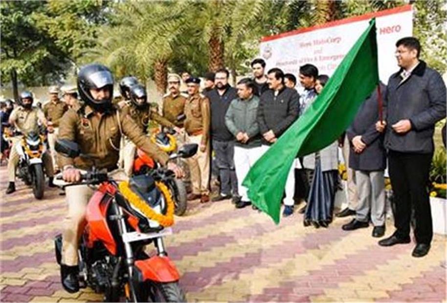 Photo of अब हरियाणा में बाइक से भी मिलेगी फायर एंड इमरजेंसी सर्विसिज