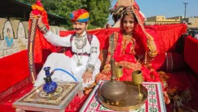 Photo of डेजर्ट फेस्टिवल की शुरुआत, पहले दिन निकाली गई शोभायात्रा