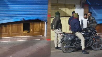 Photo of बीच बाजार स्थित ज्वेलरी दुकान का शटर तोड़कर चोरी