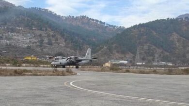 Photo of उत्तरकाशी : चिन्यालीसौड़ हवाई अड्डे पर वायुसेना ने किया अभ्यास