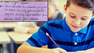 Photo of परीक्षा में पूछा गया हरित क्रांति पर सवाल, छात्र के जवाब से सदमे में टीचर!