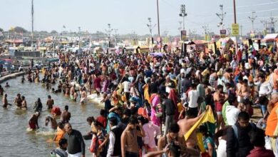 Photo of मौनी अमावस्या पर सरयू स्नान के लिए उमड़े लाखों श्रद्धालु