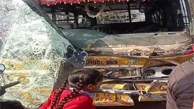 Photo of पंजाब में स्कूल के विद्यार्थियों से भरी बस हुई दुर्घटनाग्रस्त