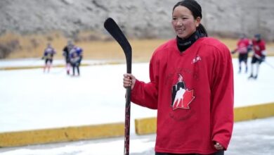 Photo of  विंटर गेम्स : ब्लेड पर संतुलन बनाकर चमक रही स्कर्मा रिनचेन
