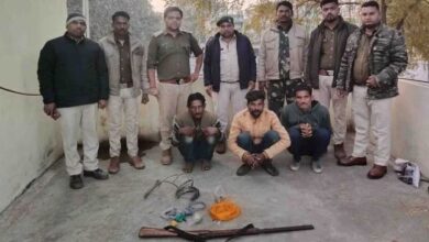 Photo of रानी दुर्गावती टाइगर रिजर्व में घुसे तीन शिकारी गिरफ्तार