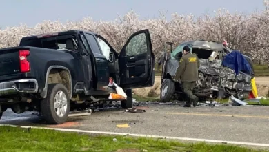 Photo of अमेरिका के कैलिफोर्निया में दर्दनाक हादसा, वैन और ट्रक की टक्कर में आठ लोगों की मौत
