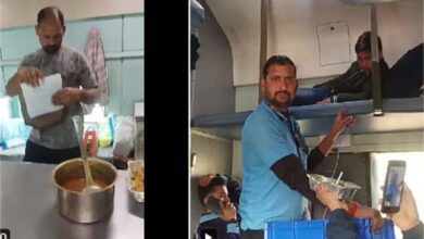 Photo of पंजाब में रैस्टोरैंट के बाद अब ट्रेन के खाने में निकला काकरोच