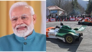 Photo of जम्मू-कश्मीर: फॉर्मूला 4 कार रेस से गूंजा श्रीनगर