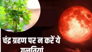 Photo of  चंद्र ग्रहण के दौरान न करें तुलसी से जुड़ी ये गलतियां