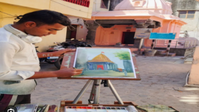 Photo of कमाल का है ये पेंटर, दस मिनट में बना देता है हूबहू चित्र