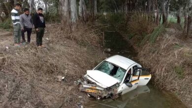Photo of हरियाणा : सोनीपत में बड़ा हादसा; अनियंत्रित होकर कैब रजबाहे में जा गिरी