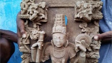 Photo of अनूपपुर जिले में खुदाई के दौरान मिली भगवान विष्णु की खंडित मूर्ति