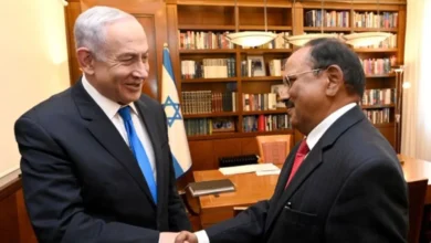 Photo of अजीत डोभाल ने बेंजामिन नेतन्याहू से की मुलाकात