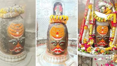 Photo of उज्जैन: कपूर आरती के बाद महाकाल का दिव्य शृंगार