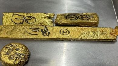 Photo of राजस्थान: रेलवे स्टेशन और एयरपोर्ट से 7.8 किलो सोना पकड़ा