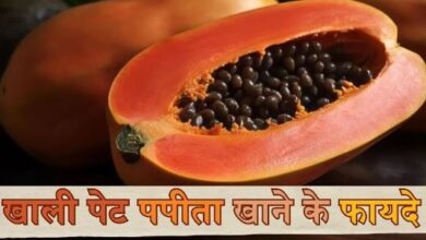 Photo of सुबह खाली पेट पपीता खाने से मिल सकते हैं कई फायदे