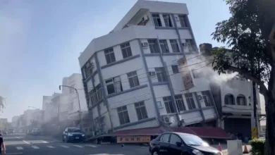 Photo of ताइवान में भूकंप के जोरदार झटकों से तबाही, कई इमारतें झुकी