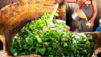 Photo of चचा ने चाय में डाली धनिया पत्ती, हवा में चमचा उछालकर दिखाया एक्शन…