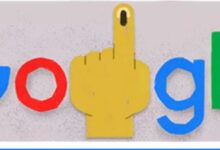 Photo of Google ने Doodle बनाकर की लोगों से वोट डालने की अपील
