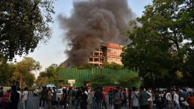Photo of दिल्ली: वायु सेना भवन में लगी भीषण आग