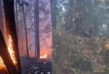 Photo of उत्तराखंड: धधक रहे जंगल…लैंसडौन में छावनी तक पहुंची आग, सेना के जवानों ने संभाला मोर्चा