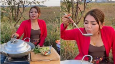 Photo of खेत में पिकनिक मनाने गई थी महिला, कड़ाही में पकाने लगी खाना, जैसे ही उठाया ढक्कन…