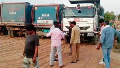 Photo of हरियाणा: नेशनल हाईवे  पर आरटीए ने 11 ओवरलोड वाहनों को पकड़ा, चालकों में मचा हड़कंप… 