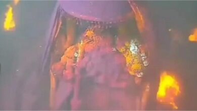 Photo of महाकाल के गर्भ गृह में आग से झुलसे सेवक की मौत