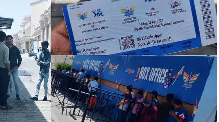Photo of एलएसजी-चेन्नई सुपरकिंग्स के आईपीएल मैच के टिकटों की कालाबाजारी