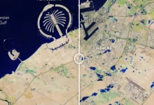Photo of अंतरिक्ष से कुछ ऐसी दिख रही थी दुबई में आई बाढ़, नासा ने जारी कीं तस्वीरें