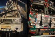 Photo of लखनऊ: सड़क पर बने कट से टर्न हो रहे ट्रक में पीछे से घुसी पिकअप, चालक की मौत