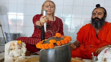 Photo of हरियाणा: भारतीय संस्कृति से प्रभावित यूक्रेन की महिला ने अपनाया हिंदू धर्म