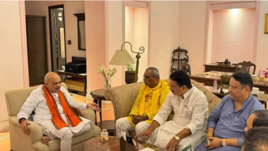 Photo of यूपी: सपा छोड़ने के बाद अमित शाह से मिले पूर्व मंत्री नारद राय