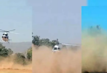 Photo of महाराष्‍ट्र के रायगढ़ में शिवसेना (यूबीटी) नेता को लेने निकला हेलीकॉप्टर क्रैश