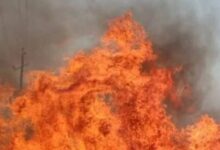 Photo of चांदनी चौक के किनारी बाजार की एक दुकान में लगी आग