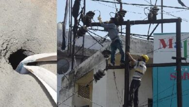 Photo of कानपुर: पीएम रूट के संचार केबल काटे, पांच बैंकों में कामकाज प्रभावित, सड़क भी धंसी…
