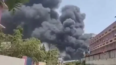 Photo of ठाणे की केमिकल फैक्ट्री में जोरदार धमाका, एक किलोमीटर तक सुनी गई आवाज