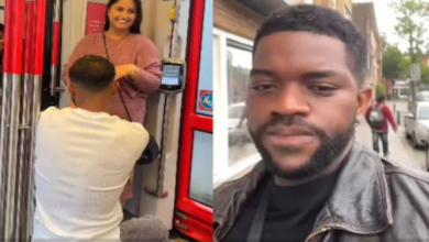 Photo of ट्रेन में लड़का कर रहा था लड़की को प्रपोज, शख्स ने बना लिया वीडियो