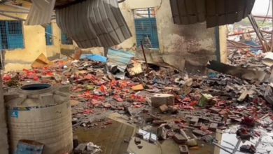 Photo of गुड़गांव में आग बुझाने की मशीन बनाने वाली फैक्ट्री में ब्लास्ट