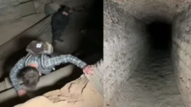 Photo of गैराज में मिला ‘पाताल’ का दरवाज़ा, सीढ़ियों से नीचे उतरा लड़का, अंदर मिला कुछ ऐसा