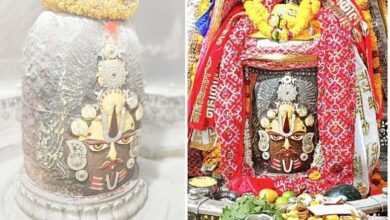 Photo of  एकादशी पर वैष्णव तिलक लगाकर सजे बाबा महाकाल, हजारों भक्तों को दिए दिव्य दर्शन