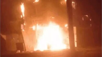 Photo of भोपाल के करोंद में मोबाइल की दुकान में लगी भीषण आग