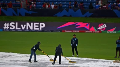 Photo of  बारिश के कारण रद्द हुआ मैच, श्रीलंका पर मंडराया बाहर होने का खतरा