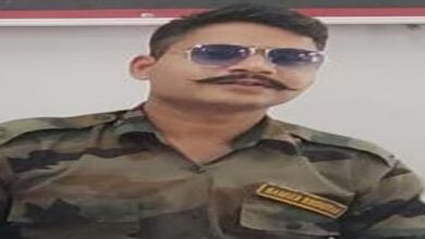 Photo of अलीगढ़: सेना के जवान का निधन, सम्मान के साथ हुआ अंतिम संस्कार