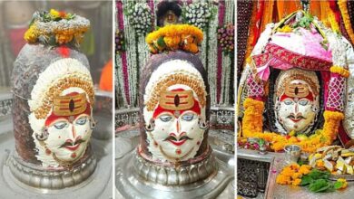 Photo of उज्जैन: भस्म आरती में मावा और ड्रायफ्रूट से सजे बाबा महाकाल