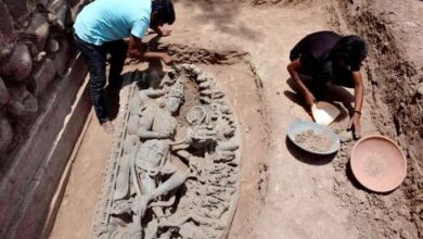 Photo of महाराष्ट्र: सिंदखेड राजा शहर में खुदाई के दौरान मिली शेषशायी विष्णु की प्रतिमा