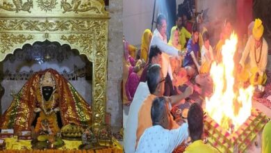 Photo of जयपुर: 51 किलो सोने से चाकसू में बन रहा है बगलामुखी धाम