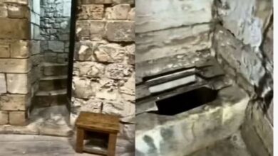 Photo of 1 हजार साल पुराने किले में दिखा टॉयलेट, आज के शौचालय से काफी अलग